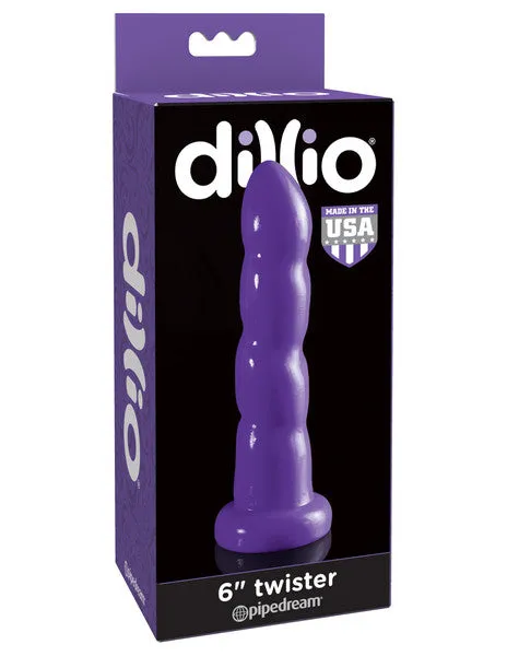 Dildos Pipedream Products Dillio Purple 6 in Twister