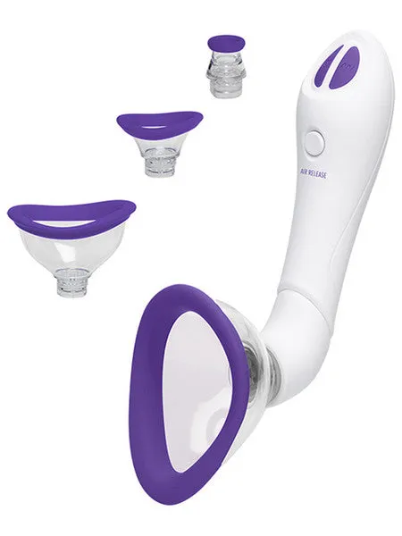 Doc Johnson Bloom Intimate Body Pump Automatic Vibrating Rechargeable Purple Female Sex Toys Doc Johnson Bloom Intimate Body Pump Automatic Vibrating Rechargeable Purple Female Sex Toys