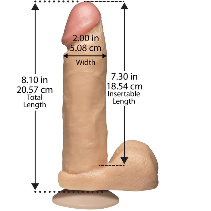 Doc Johnson Dildos The Realistic Cock 8 Inch Dildo Flesh Pink Doc Johnson Dildos The Realistic Cock 8 Inch Dildo Flesh Pink