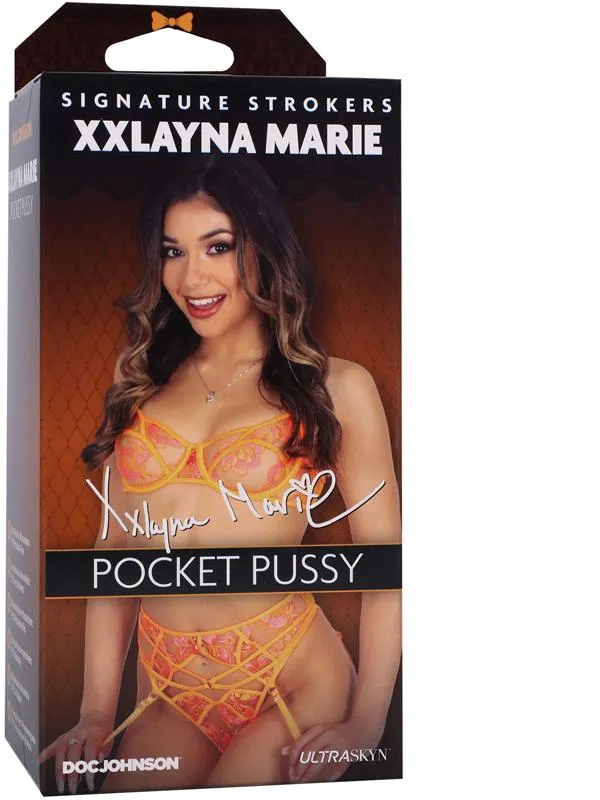 Doc Johnson Male Sex Toys Signature Strokers Xxlayna Marie ULTRASKYN Pocket Pussy Caramel Doc Johnson Male Sex Toys Signature Strokers Xxlayna Marie ULTRASKYN Pocket Pussy Caramel