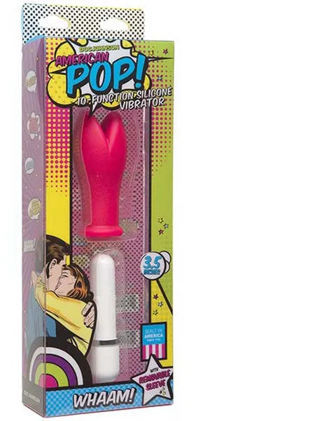 Doc Johnson Vibrators American Pop Whaam Pink