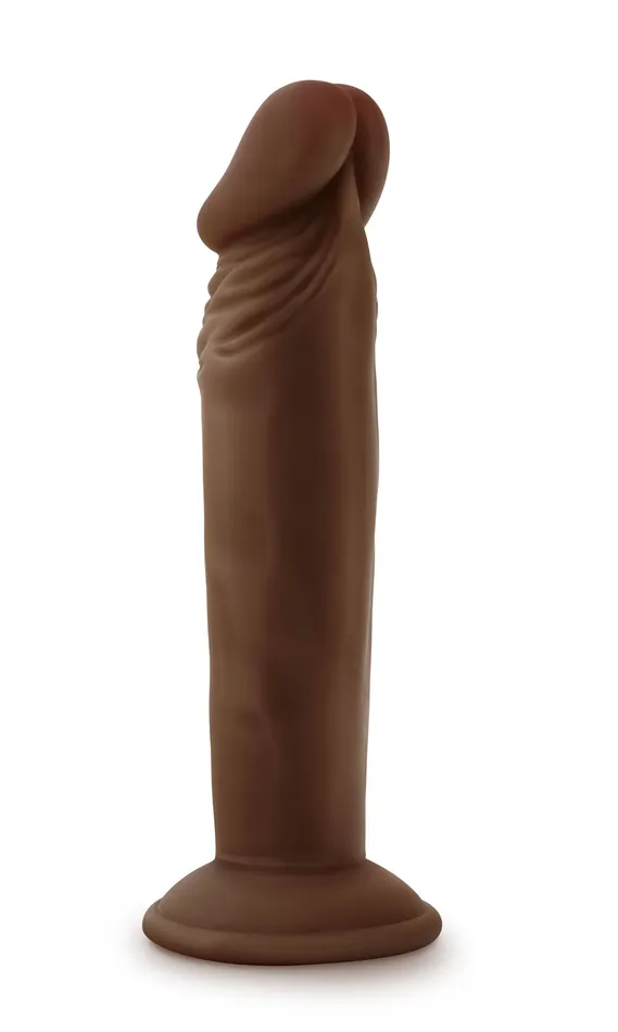 Dr Skin Plus 6 Inch Posable Dildo Chocolate Blush Dildos