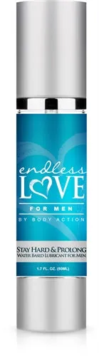 Endless Love for Men Stay Hard and Prolong Water Based Lubricant 17 Oz Body Action Male Sex Toys