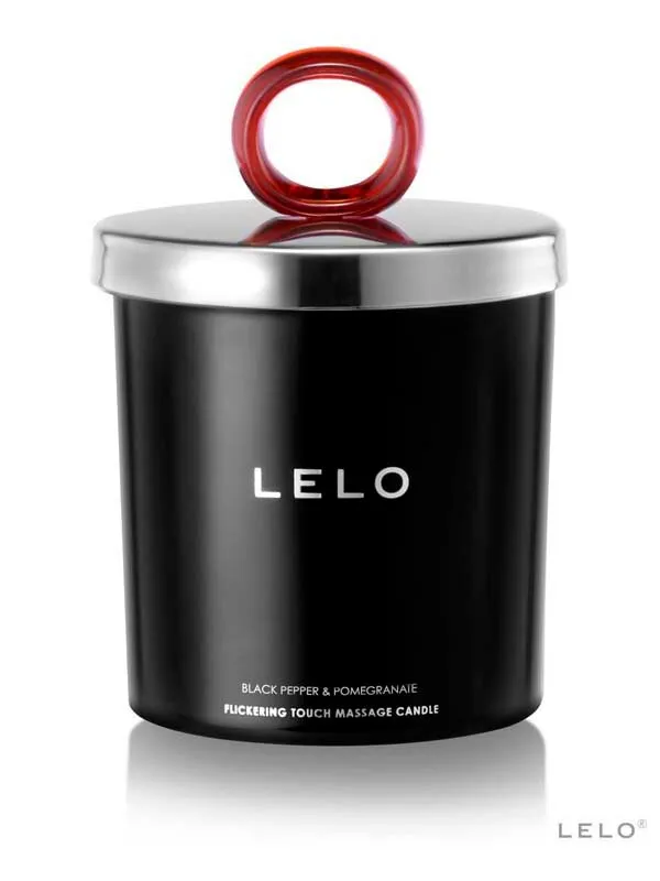 Enhancers Massage Candle Black Pepper and Pomegranate Lelo