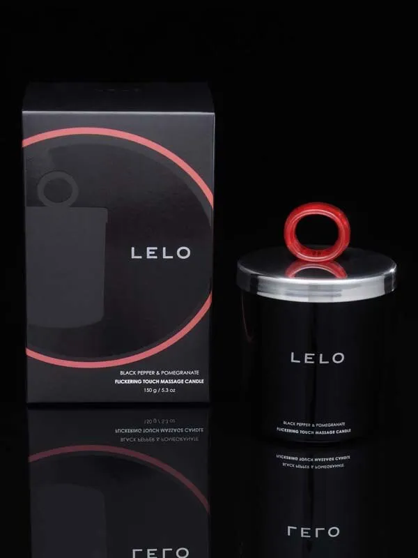 Enhancers Massage Candle Black Pepper and Pomegranate Lelo Enhancers Massage Candle Black Pepper and Pomegranate Lelo