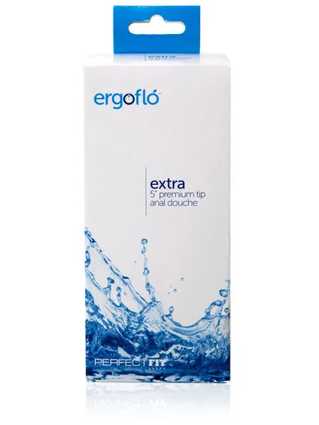 ergoflo extra premium tip anal douche Black Perfect Fit Anal