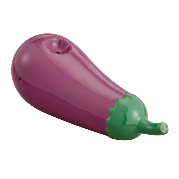 Fashioncraft Egg Plant Shaped Pipe Female Sex Toys