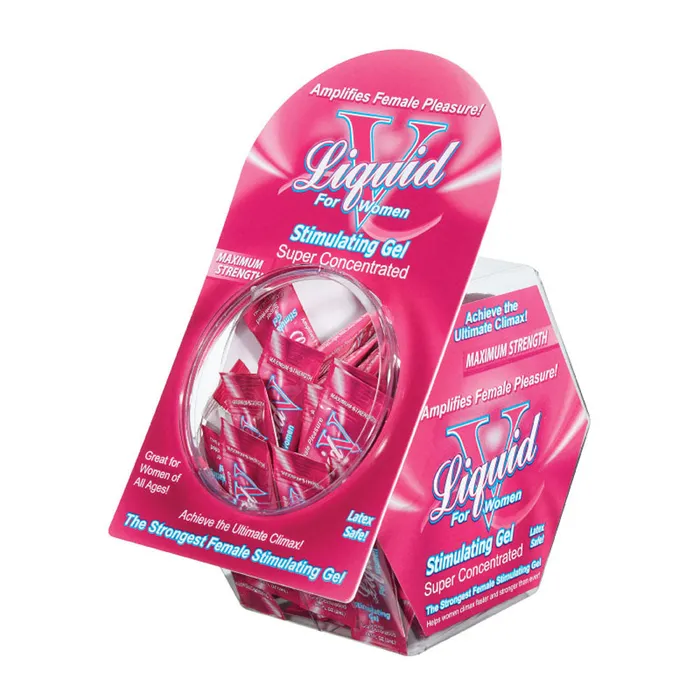 Female Sex Toys Body Action Liquid v for Women 50 Pieces Jar Display