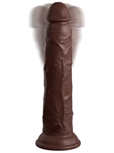 Female Sex Toys Pipedream Products King Cock Elite 9 in Vibrating Silicone Dual Density Cock with Remote Brown Female Sex Toys Pipedream Products King Cock Elite 9 in Vibrating Silicone Dual Density Cock with Remote Brown