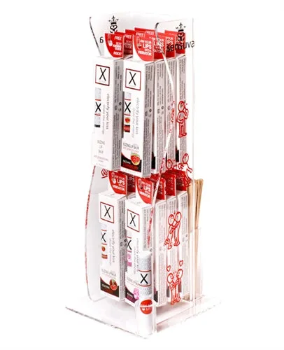 Female Sex Toys Sensuva X on the Lips Buzzing Lip Balm 16 Piece Tower Display Assorted Flavors Female Sex Toys Sensuva X on the Lips Buzzing Lip Balm 16 Piece Tower Display Assorted Flavors