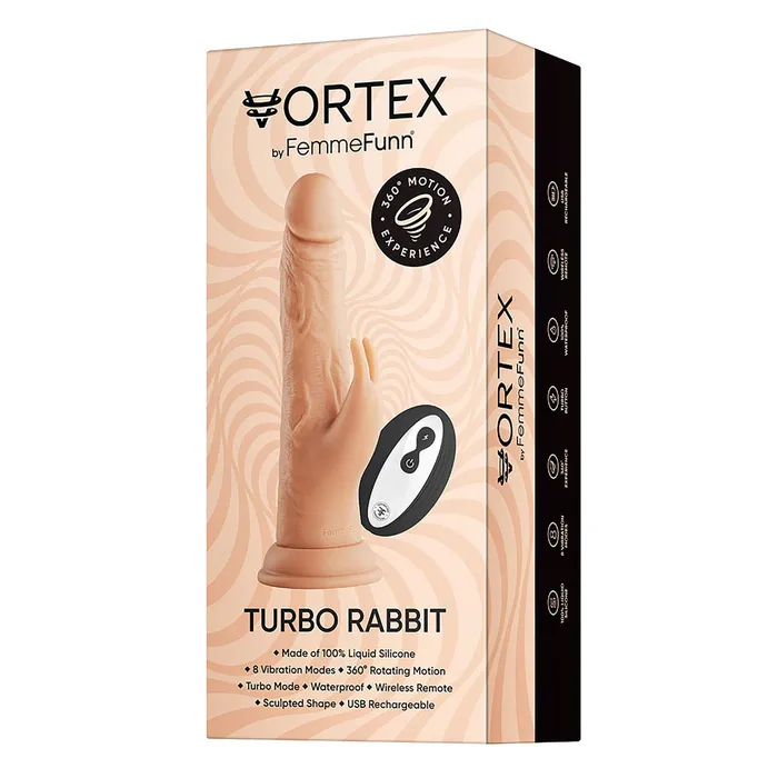 FemmeFunn Vortex Wireless Turbo Rabbit Vibe FemmeFunn Vibrators