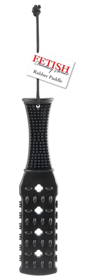 Fetish Fantasy Series Rubber Paddle Black Pipedream Couples