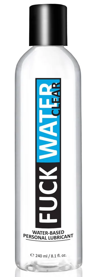 Fuck Water Clear 81oz Water Based Lubricant Fuck Water Sexual Health Wellbeing Fuck Water Clear 81oz Water Based Lubricant Fuck Water Sexual Health Wellbeing