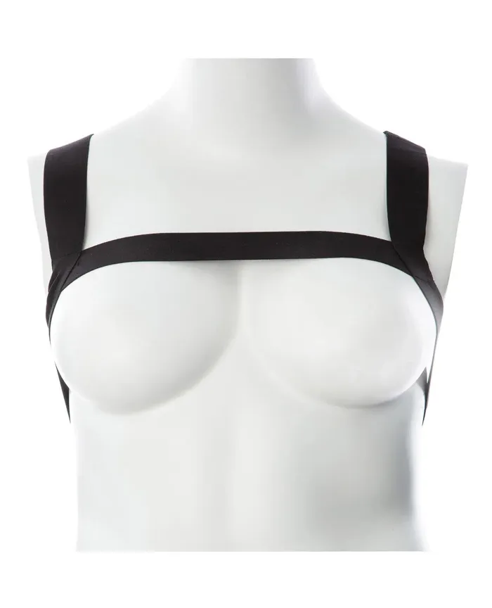 Gender Fluid Billie Harness SmallLarge Black Gender Fluid Anal