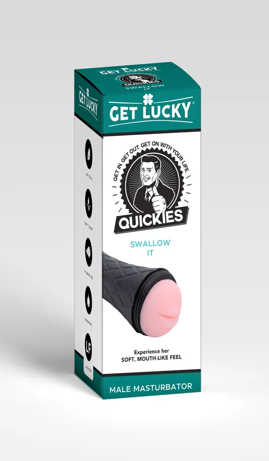 Get Lucky Quickies Swallow It Male Masturbator Voodoo Toys Male Sex Toys