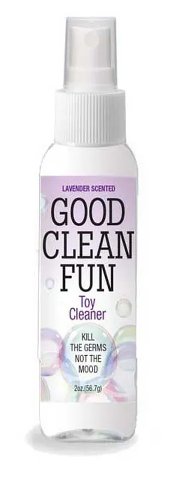 Good Clean Fun Toy Cleaner Lavender 2 Fl Oz Little Genie Vibrators