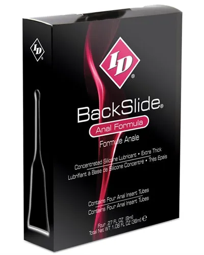 ID Lubricants Lubricants ID Backslide Silicone Lubricant 8ml Long Tube 4pack ID Lubricants Lubricants ID Backslide Silicone Lubricant 8ml Long Tube 4pack