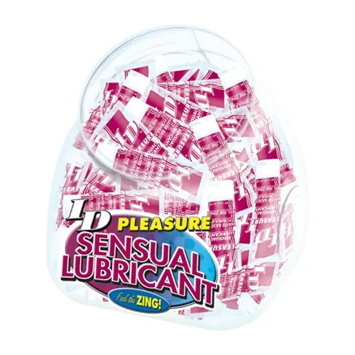 ID Lubricants Pleasure 12ml Tube With Jar 72 Pcs Female Sex Toys