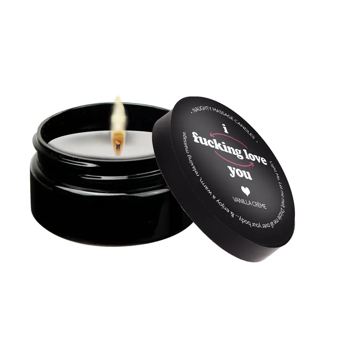Kama Sutra I FCking Love You Massage Candle 2 Oz Vibrators