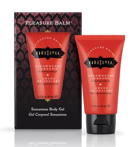 Kama Sutra Pleasure Balm Sensations Body Gel Strawberry Dreams 17 Fl Oz Female Sex Toys Kama Sutra Pleasure Balm Sensations Body Gel Strawberry Dreams 17 Fl Oz Female Sex Toys