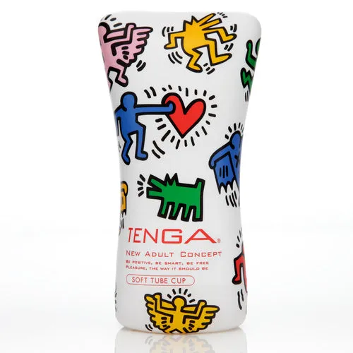 Keith Haring Soft Tube Cup Tenga Male Sex Toys