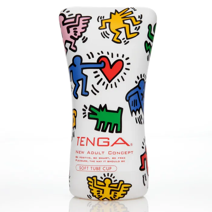Keith Haring Soft Tube Cup Tenga Male Sex Toys