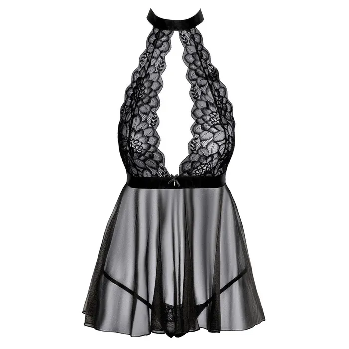 Kissable Vibrators Kissable Halterneck Flared Babydoll