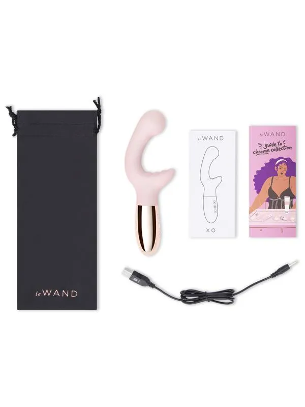 Le Wand Chrome Xo Rose Gold Le Wand Vibrators Le Wand Chrome Xo Rose Gold Le Wand Vibrators