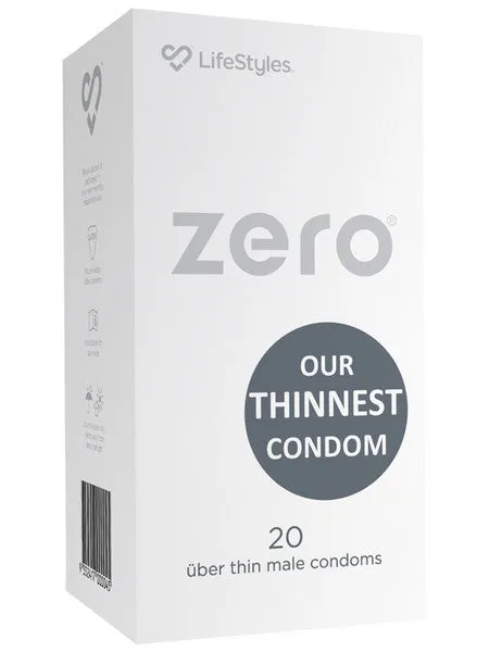 LifeStyles Anal LifeStyles Healthcare Zero Uber Thin 20s Condoms