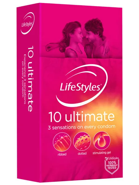 LifeStyles ULTIMATE 10s Condoms LifeStyles Vibrators