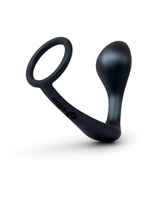 Male Sex Toys BVibe bVibe Butties Ringer Cock Ring and Plug