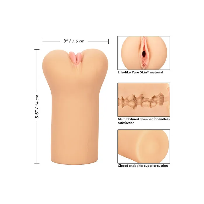 Male Sex Toys Boundless Vulva Masturbator Flesh Pink California Exotic Male Sex Toys Boundless Vulva Masturbator Flesh Pink California Exotic