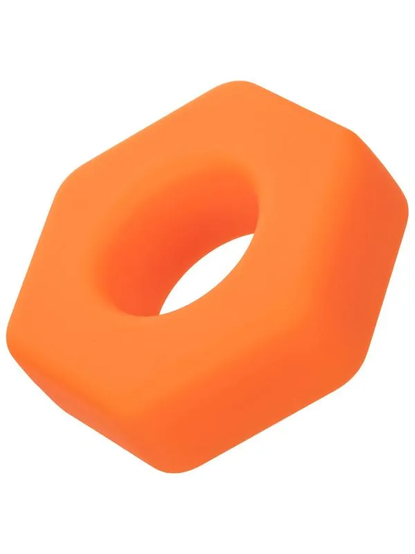Male Sex Toys CalExotics Alpha Liquid Silicone Prolong Sexagon Ring Male Sex Toys CalExotics Alpha Liquid Silicone Prolong Sexagon Ring