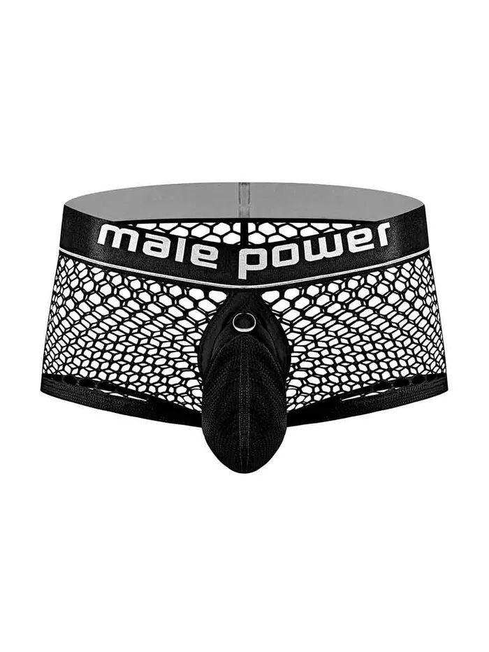 Male Sex Toys Male Power Cock Pit Net Mini Cock Ring Short Small Black