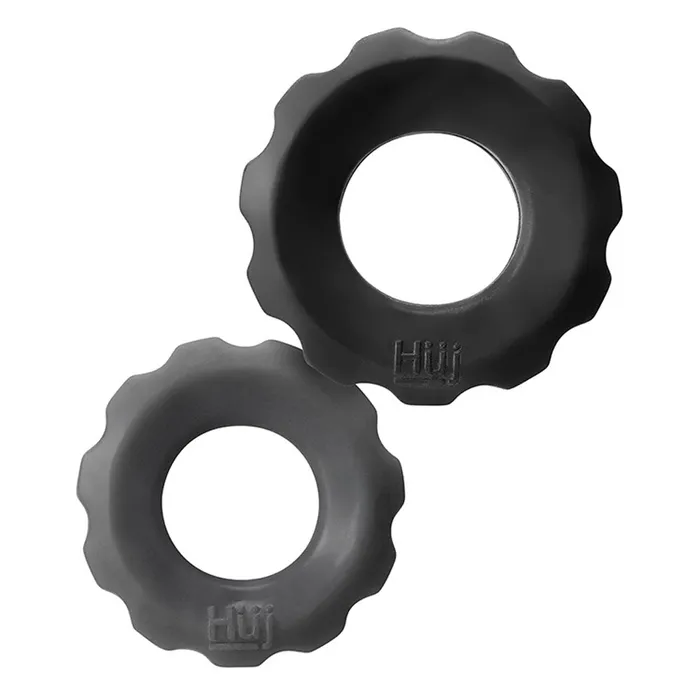Male Sex Toys Oxballs Hunkyjunk Cog 2 Size CRing Tar Stone