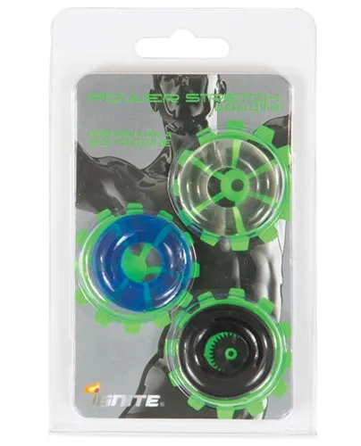 Male Sex Toys Power Stretch Donuts 3 Pack SI Novelties