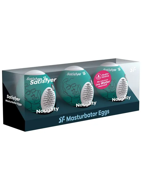 Male Sex Toys Satisfyer Masturbator Eggs Set Of 3 Naughty Satisfyer Male Sex Toys Satisfyer Masturbator Eggs Set Of 3 Naughty Satisfyer