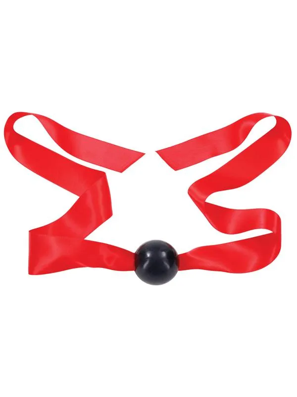 Male Sex Toys Sportsheets Sex and Mischief Amor Satin Ball Gag