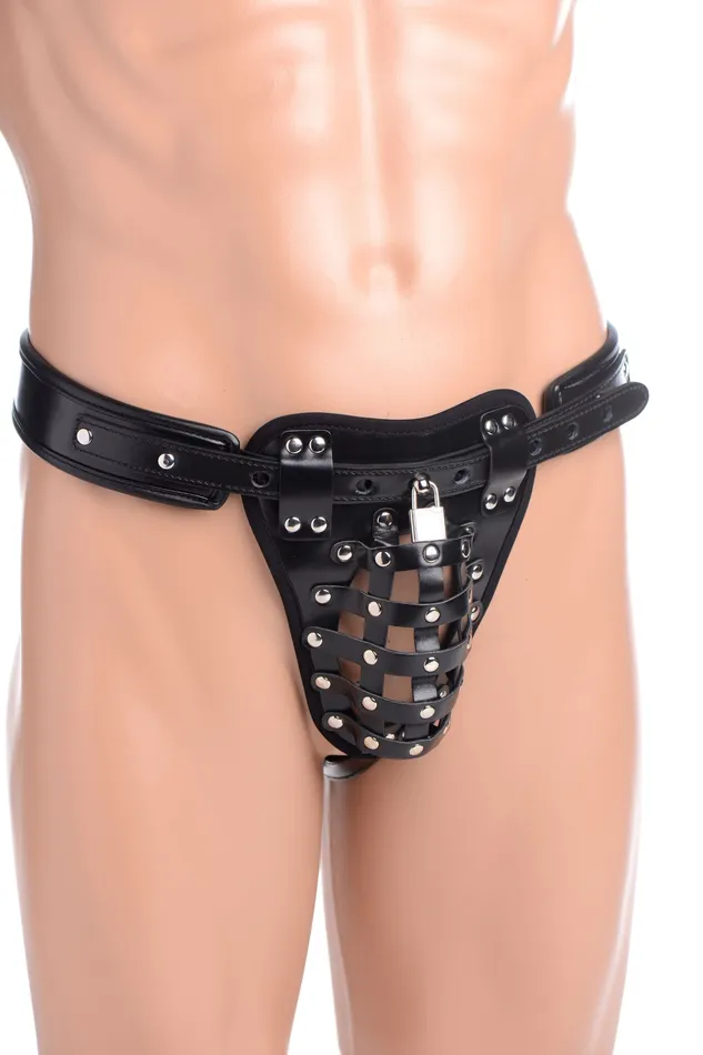 Male Sex Toys XR Brands Strict Netted Male Chastity Jock