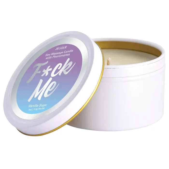 Mood Candle Fuck Me Vanilla Sugar 4 Oz Jar Jelique Products Dildos