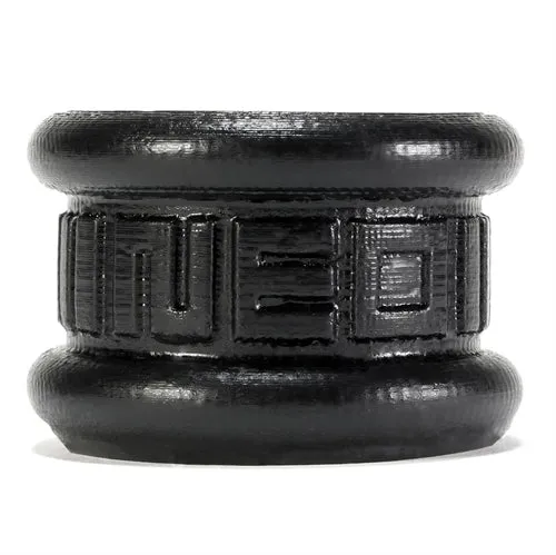 Neo 125 Inch Short Ball Stretcher Squishy Silicone Smoke Black Oxballs Anal