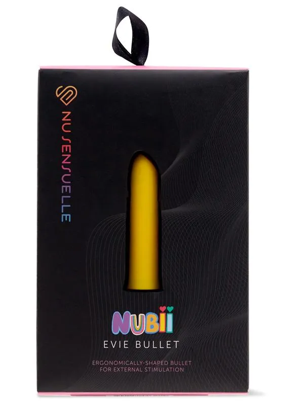 Novel Creations Female Sex Toys Nubii Evie Slanted Bullet Yellow Novel Creations Female Sex Toys Nubii Evie Slanted Bullet Yellow