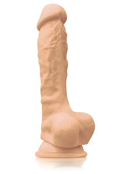 NS Novelties Dildos Colours Pleasures 7 in Dildo White