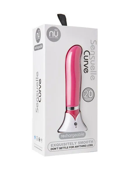 NU Sensuelle Curve 20 Function Vibe Pink Novel Creations Vibrators NU Sensuelle Curve 20 Function Vibe Pink Novel Creations Vibrators