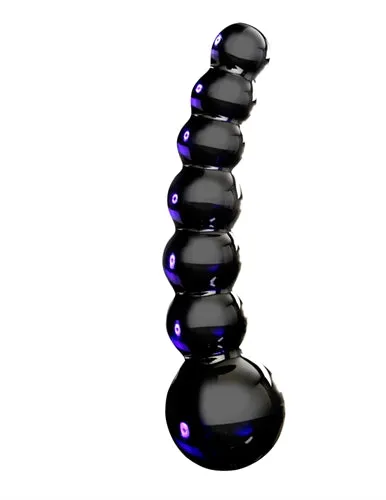 Pipedream Icicles No 66 Black Anal