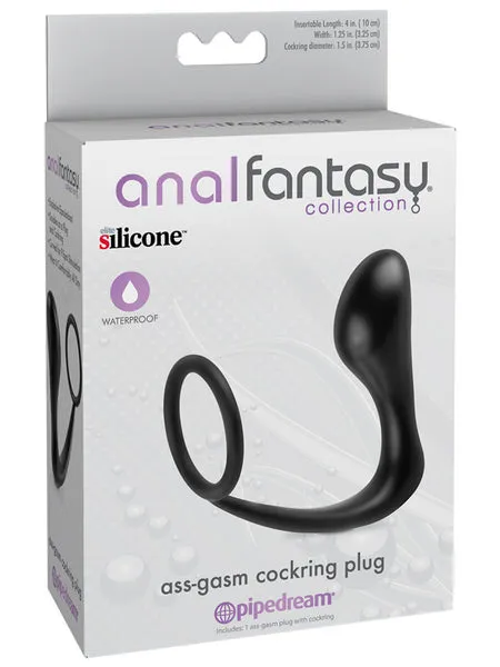 Pipedream Products Anal Fantasy Collection Ass Gasm Cockring Plug Anal