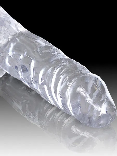 Pipedream Products Dildos King Cock Clear 75 in Cock with Balls