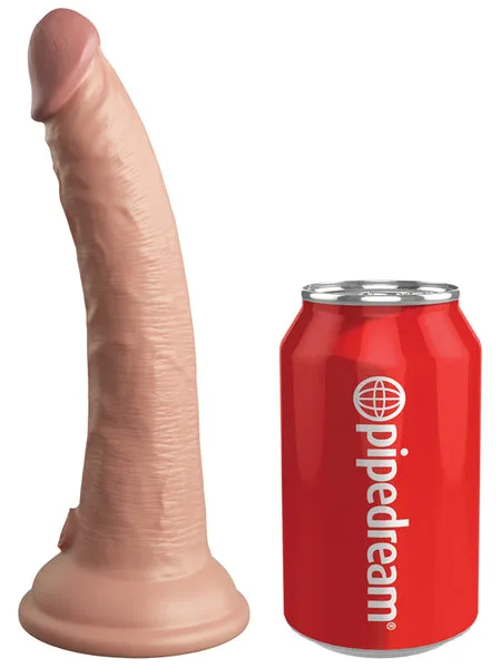 Pipedream Products Female Sex Toys King Cock Elite 7 in Vibrating Silicone Dual Density Cock with Remote Light Pipedream Products Female Sex Toys King Cock Elite 7 in Vibrating Silicone Dual Density Cock with Remote Light