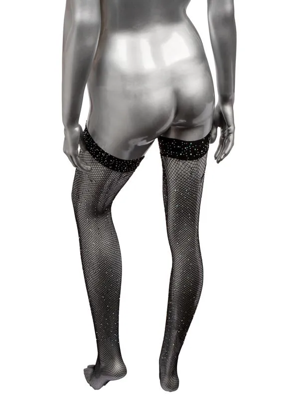 Plus Size CalExotics Radiance Plus Size Thigh High Stockings Plus Size CalExotics Radiance Plus Size Thigh High Stockings