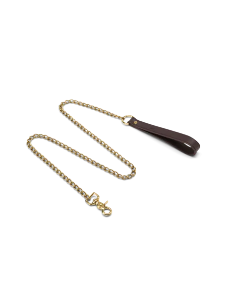Restraints Coco de Mer Coco de Mer Leather Lead Brown